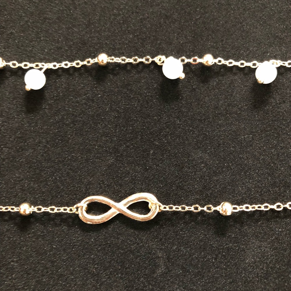 Gold-Tone Infinity & Charm Bracelet Trio - Women Accessories - Picture 5 of 7